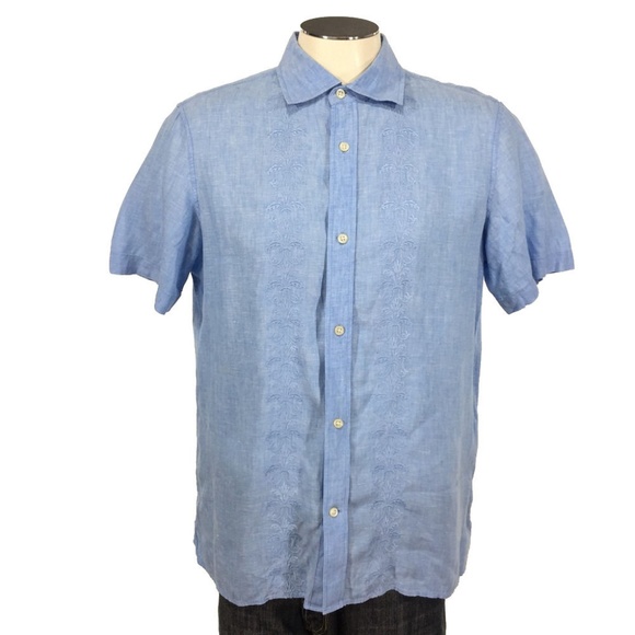 Banana Republic Linen Button Shirt - Picture 2 of 5